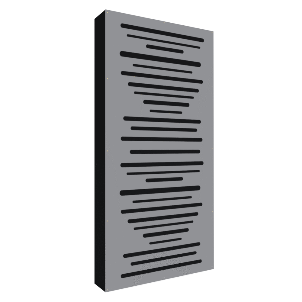 AbFuser WOOD 100 x 50 cm - 10. Grey, 11 cm