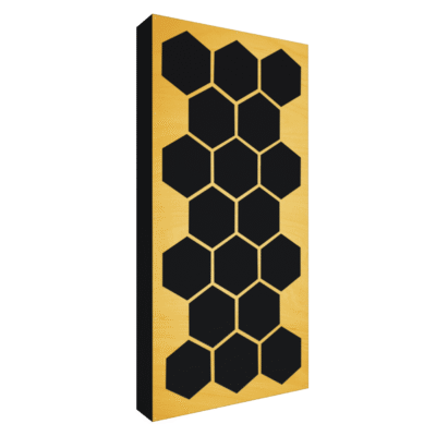 AbFuser Hexagon WOOD 100 x 50 cm