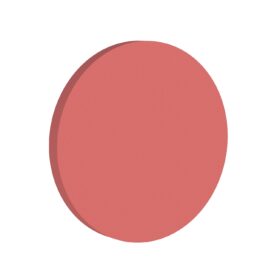 foamly_basotect_circle_60_5_produktowe__PASTELS – Red