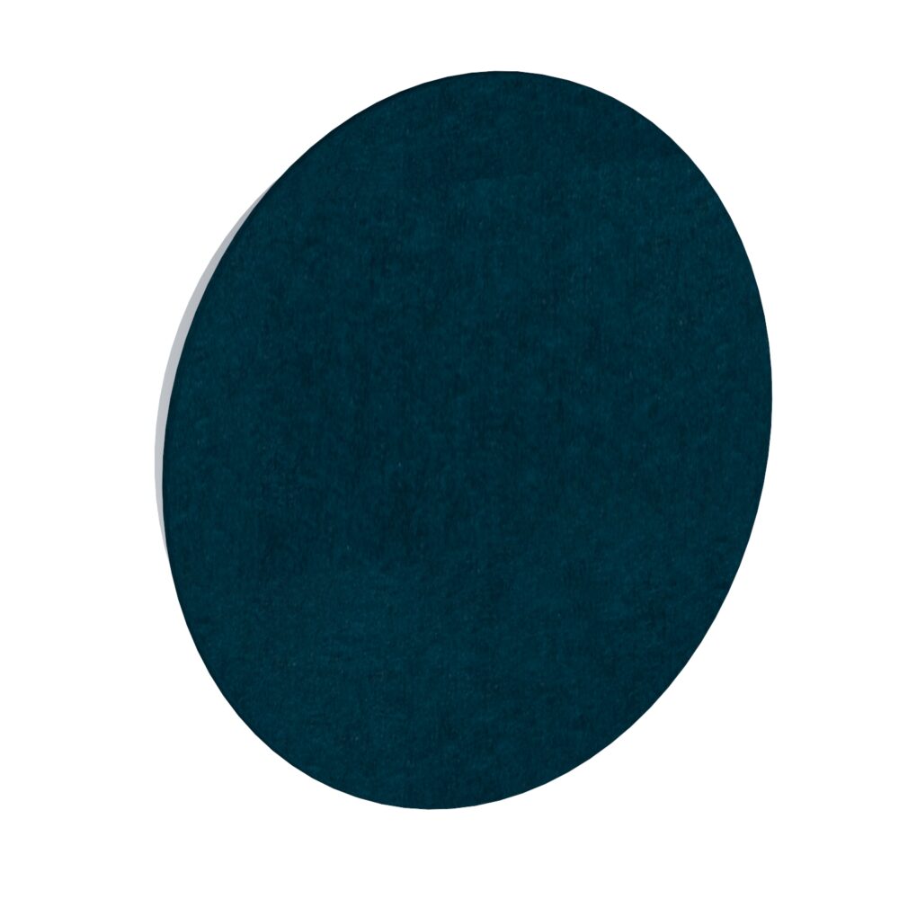 Panneau acoustique Pro.Felt E.2 Circle - 11. Dark Green, E.XL.2 Diamètre : 650 mm