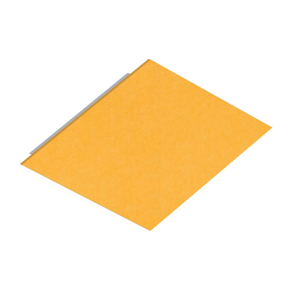 Panneau acoustique Pro.Felt E.1 Diamond - 5. Yellow, E.XL.1: 400×686 mm