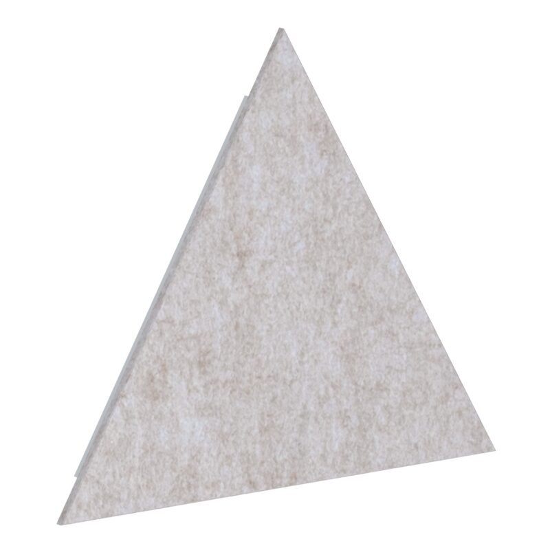 Panneau acoustique Pro.Felt E.3 Triangle - 3. Light Beige, E.XL.3: 686 mm; H=595 mm