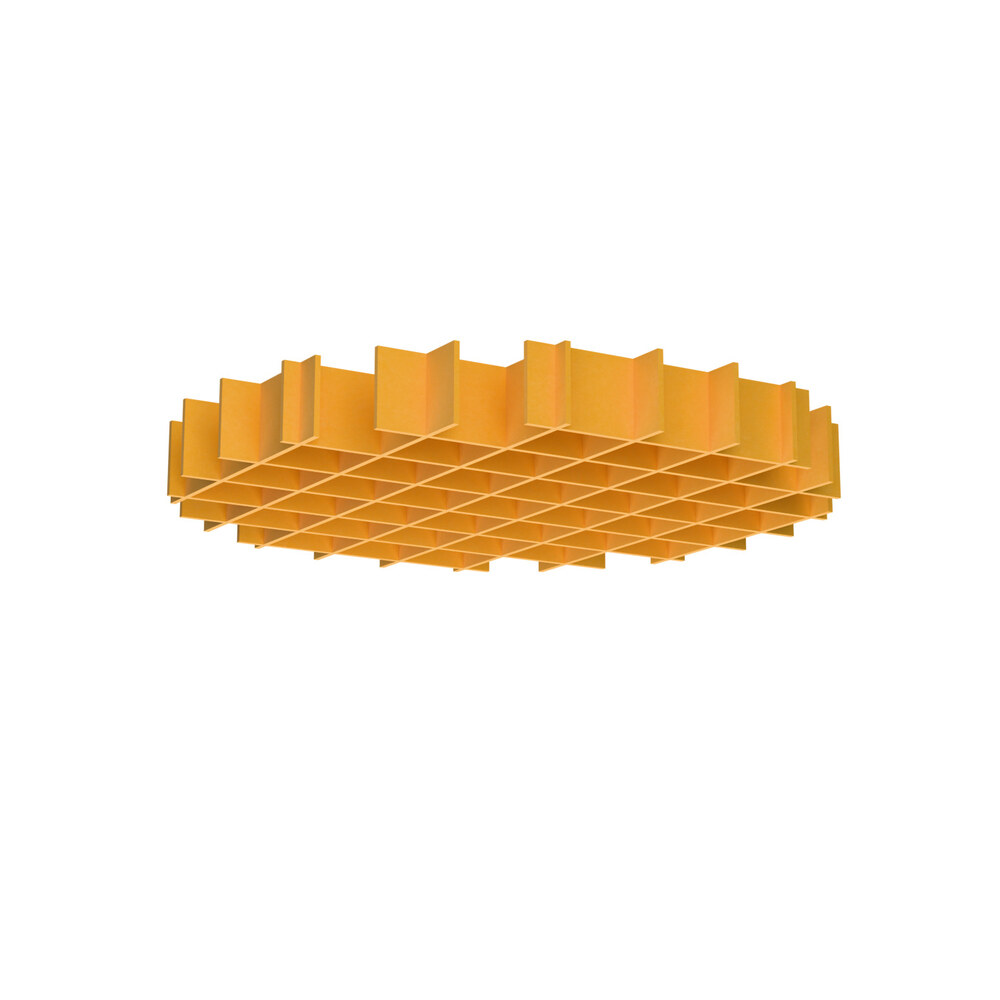 Panneaux Acoustiques pour Plafonds - Baffle C.2 - 5. Yellow, C.XL.2: 150×150 cm