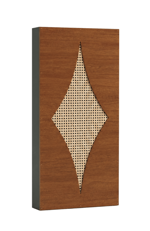 AbFuser Rattan Casino 100 x 50 cm - Brown